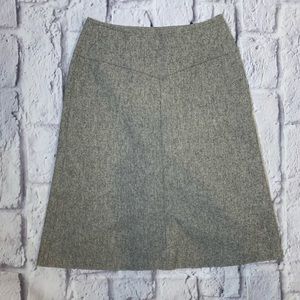 Italian Wool Blend Benetton Skirt – Timeless Classic